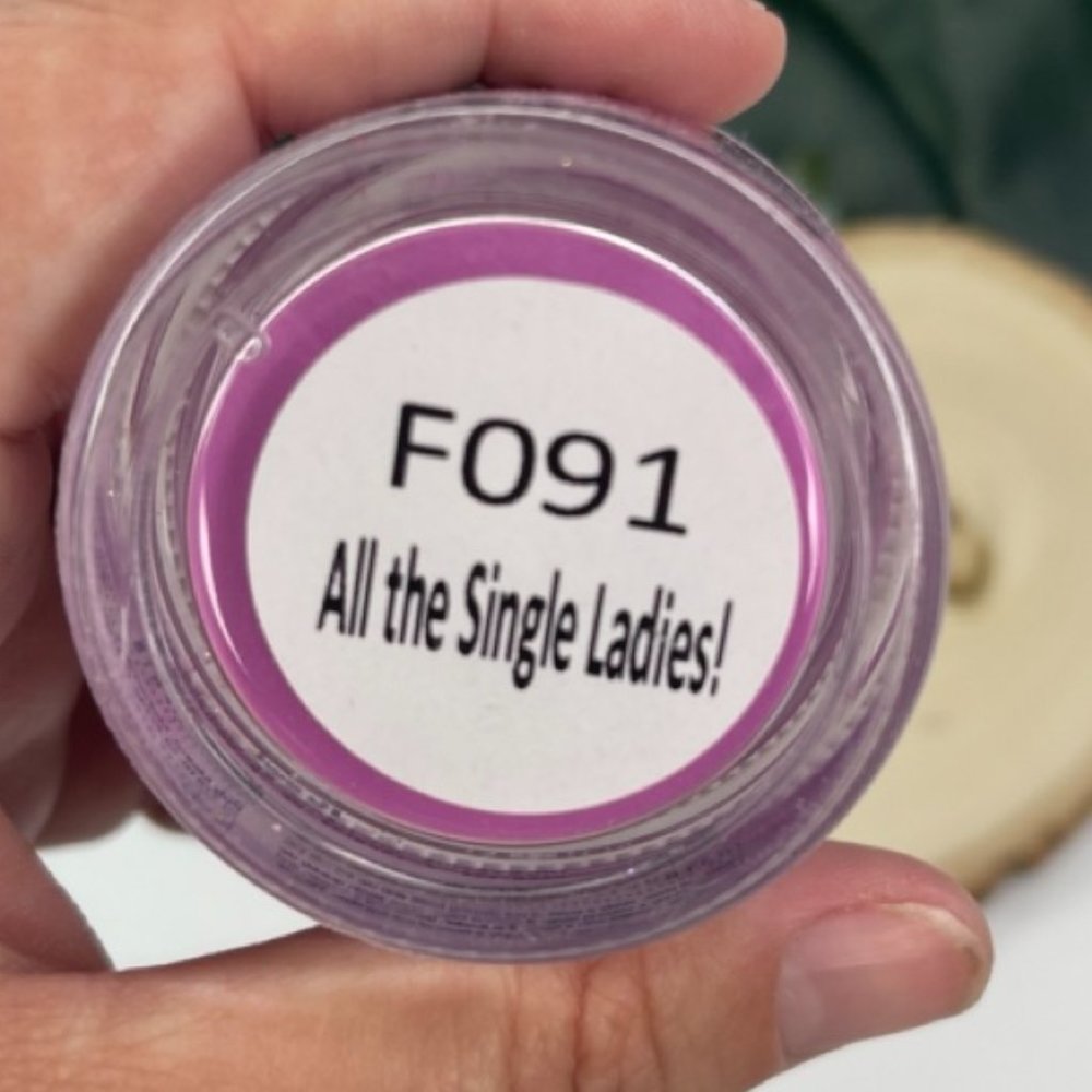Rossi Nail Dip | All The Single Ladies Pink/Purple Dip Powder - Picture 4 of 9